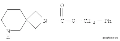 Molecular Structure of 1086394-83-3 (benzyl 2,6-diazaspiro[3.5]nonane-2-carboxylate)